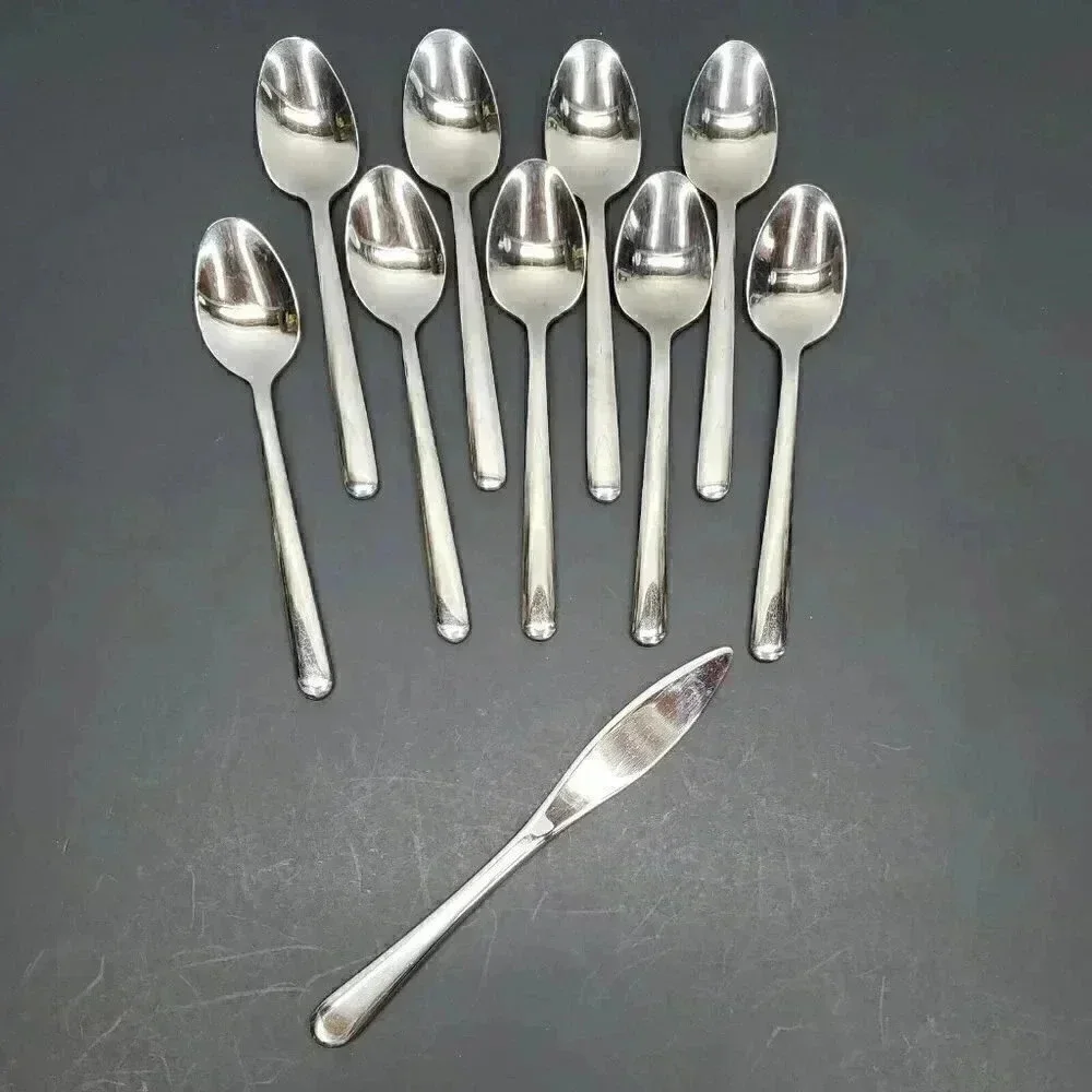 Flatware Stainless From China 1 Butter Knife 9 Teaspoons